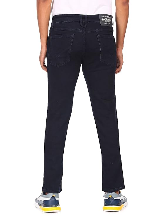 U.S. POLO ASSN. Men's Slim Fit Mid Rise Jeans - Rajputtrade