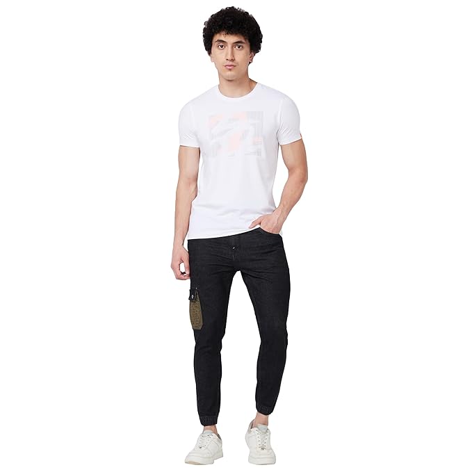 Spykar Mid Rise Regular Fit Blue Jeans for Men - Rajputtrade