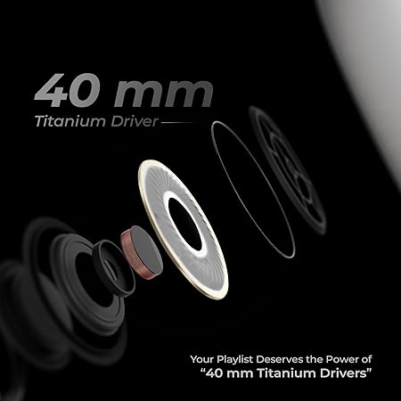 ZEBRONICS SILENCIO 111, Wireless Headphone, Hybrid ANC (50dB), 55*Hrs Backup, Bluetooth v5.4 (Black) - Rajputtrade
