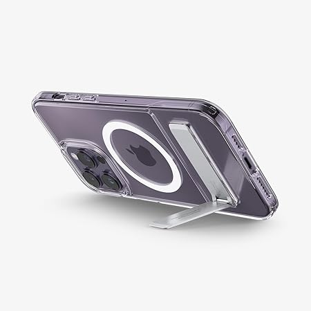 Spigen Ultra Hybrid S MagFit Back Cover Case Compatible with iPhone 14 Pro Max (TPU + Poly Carbonate | White)
