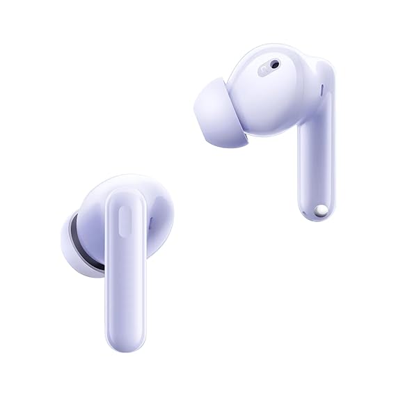 realme Buds T310 Truly Wireless in-Ear Earbuds with 46dB Hybrid ANC, Upto 40Hrs Battery and Fast Charging (White) - Rajputtrade