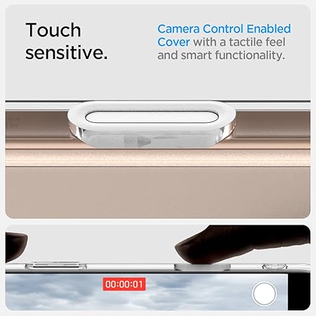 Spigen Ultra Hybrid T MagFit Back Cover Case Compatible with iPhone 16 Pro (TPU + Poly Carbonate | White)
