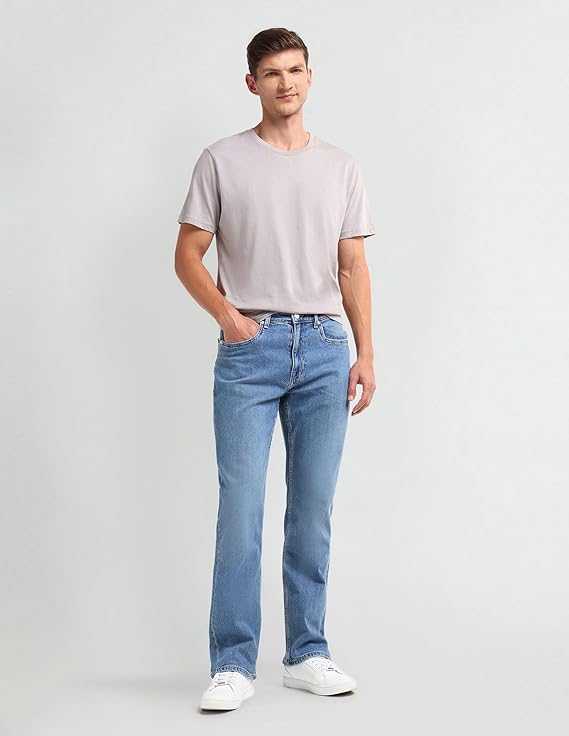U.S. Polo Assn. Denim Co. Connor Bootcut Fit Blue Jeans - Rajputtrade
