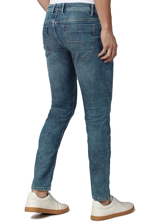 Peter England Men's Slim Fit Mid Rise Jeans - Rajputtrade