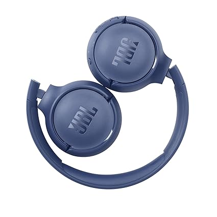 JBL Tune 510BT, On Ear Wireless Headphones with Mic, up to 40 Hours Playtime (Blue)