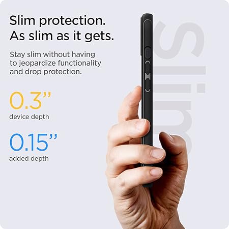 Spigen Mag Armor Back Cover Case Compatible with iPhone 13 (TPU | Matte Black)