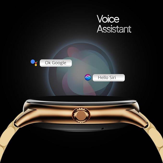 Fire-Boltt Newly Launched Phoenix Ultra Blaze Luxury Stainless Steel, Bluetooth Calling Smart Watch, SpO2 (Gold) - Rajputtrade