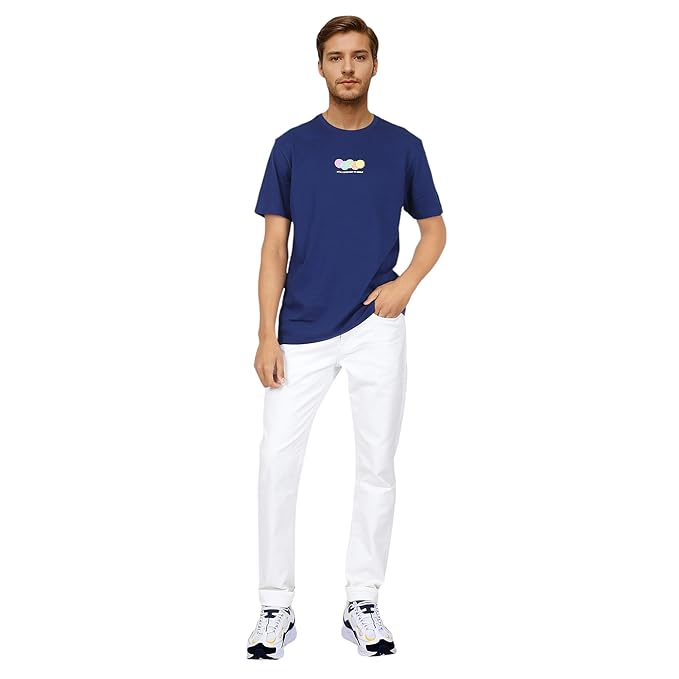 Lee Men White Travis Slim Tapered Fit Mid Rise Jeans - Rajputtrade
