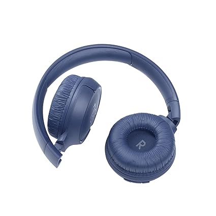 JBL Tune 510BT, On Ear Wireless Headphones with Mic, up to 40 Hours Playtime (Blue)