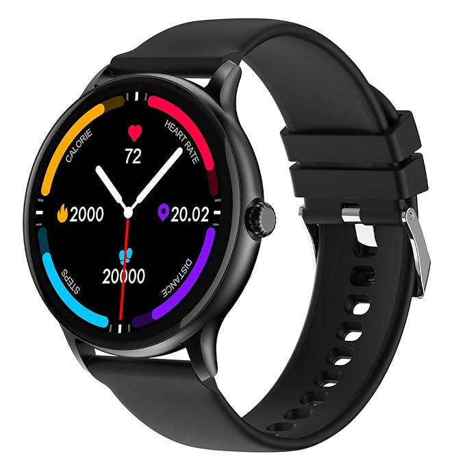 Fire-Boltt Phoenix Pro Smart Watch 1.39 inch Bluetooth Calling, Metal Body with 120+ Sports Modes, SpO2 (Black)
