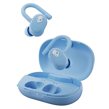 Skullcandy Push Play Active Wireless Earbuds with Mic - 34Hr Battery, Skull-iQ App, Alexa Voice Control, IP55 Sweat Water Dust Resistant (2 color options)