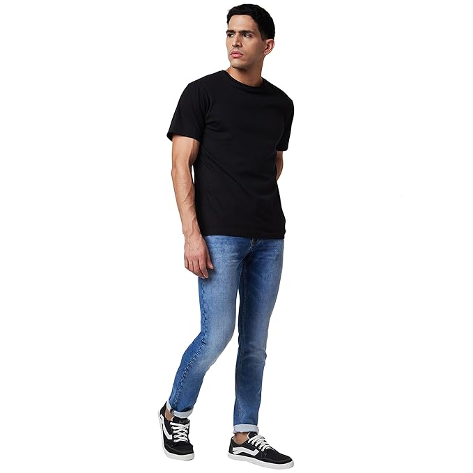Spykar Low Rise Skinny Fit Blue Jeans for Men(Size 38) - Rajputtrade