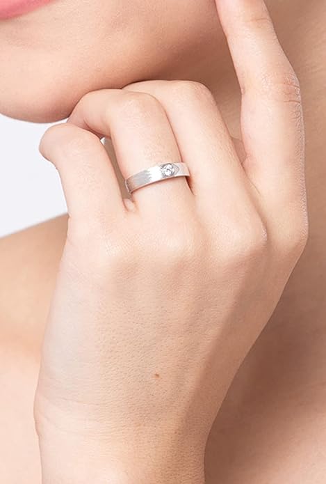 Pure Real 925 Sterling Silver Adjustable Ring Band | Multiple Design Options | Gift for Women and Girls - Rajputtrade