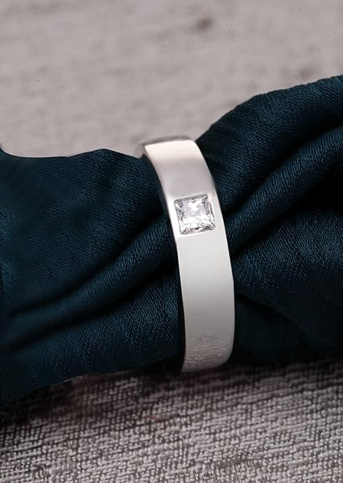 Pure Real 925 Sterling Silver Adjustable Ring Band | Multiple Design Options | Gift for Women and Girls - Rajputtrade