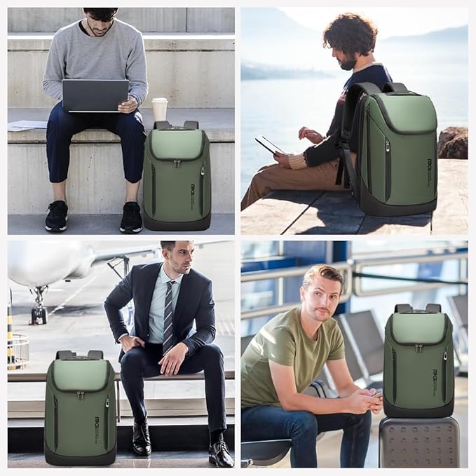 Red Lemon BANGE Captain 30L Business Smart Waterproof Backpack fit Upto 15.6 Inch Laptop Backpack with USB&Type-C Charging Port,Travel Durable Backpack for Men and Women - Rajputtrade