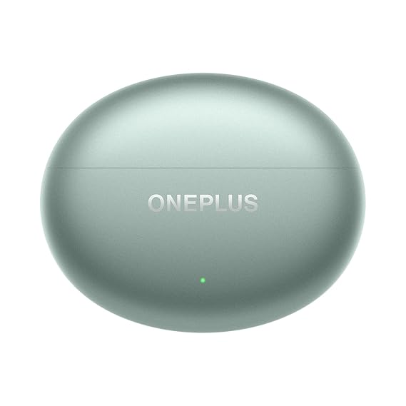 OnePlus Buds 4 TWS Earbuds with Upto 55dB Real-time ANC, Adaptive Mode, Dual Drivers with DACs, 3D Audio, Upto 45hrs Music Playback, ,Dual-Device connectivity, 47ms Low Latency, Zen Green