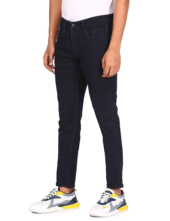 U.S. POLO ASSN. Men's Slim Fit Mid Rise Jeans - Rajputtrade