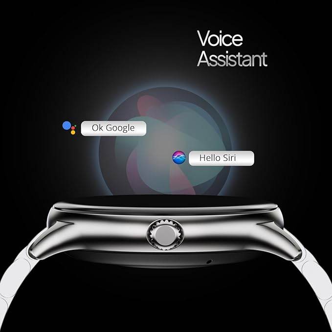 Fire-Boltt Newly Launched Phoenix Ultra Blaze Luxury Stainless Steel, Smart Watch , SpO2, Heart Rate Monitoring (Silver) - Rajputtrade