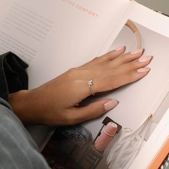 925 Sterling Silver Classy Ring | Gifts for Women & Girls | With 925 Stamp And Certificate Of Authenticity - Rajputtrade