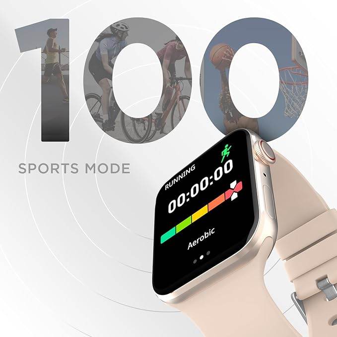 Fire-Boltt Visionary 1.78" AMOLED Bluetooth Calling Smartwatch with 368 * 448 Pixel Resolution, TWS Connection (Champagne Gold) - Rajputtrade
