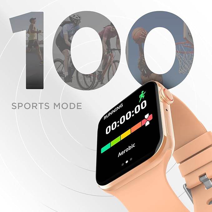 Fire-Boltt Visionary 1.78" AMOLED Bluetooth Calling Smartwatch with 368 * 448 Pixel Resolution, TWS Connection (Gold) - Rajputtrade