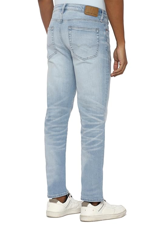 American Eagle Men Blue Airflex+ Original Straight Jean - Rajputtrade