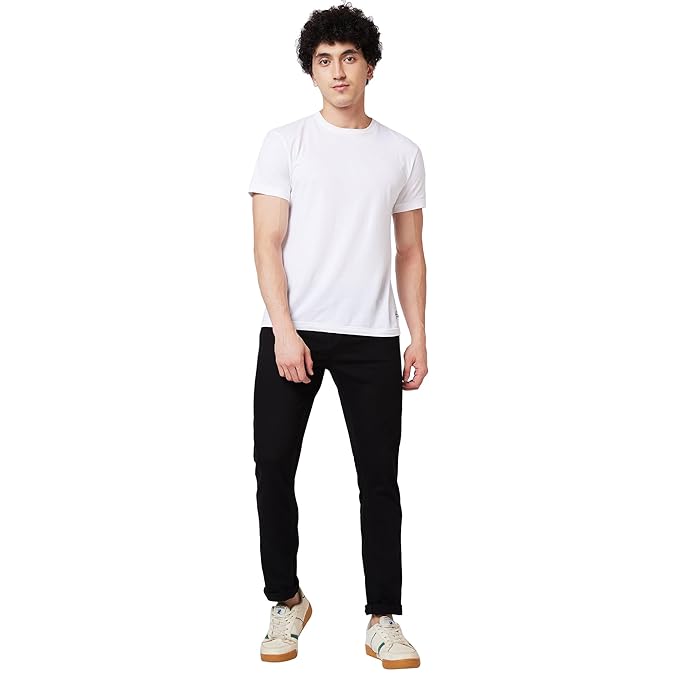 Spykar Mid Rise Regular Fit Blue Jeans for Men - Rajputtrade