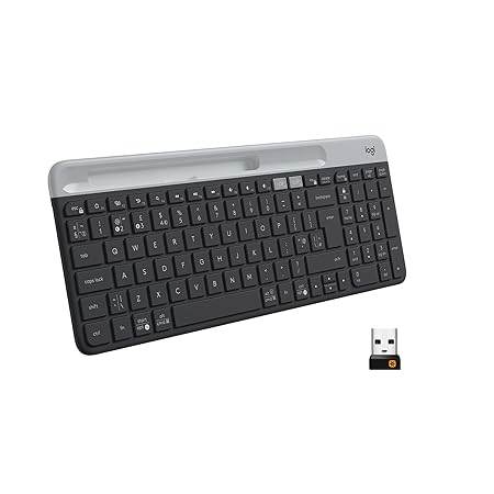 ASUS Marshmallow Kw100 Keyboard, Supports Up to 3 Devices, 1.6Mm Key Travel, Scissor Keys, Compact & Lightweight Keyboard, Bluetooth (Color - Oat Milk) - Rajputtrade