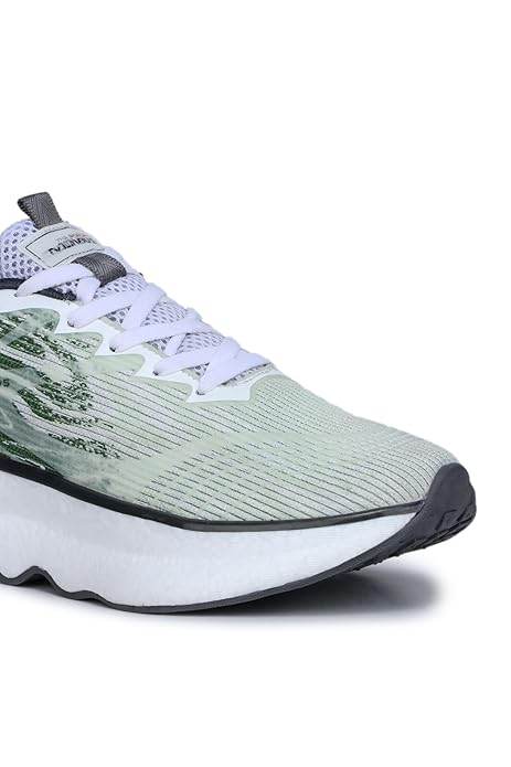 Columbus Viper Sports Shoes - Running Shoes | Walking Shoes (White & Olive) - Rajputtrade