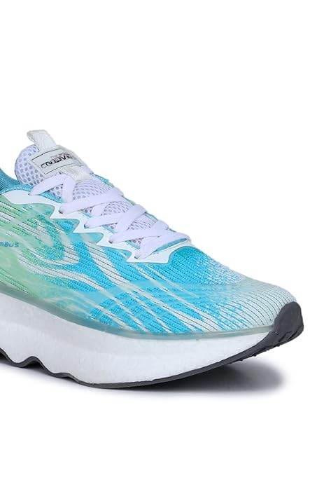 Columbus Viper Sports Shoes - Running Shoes | Walking Shoes (Aqua & Green) - Rajputtrade