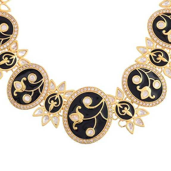 Pashmina Nyasia Choker Set | Necklace Sets For Women - Rajputtrade