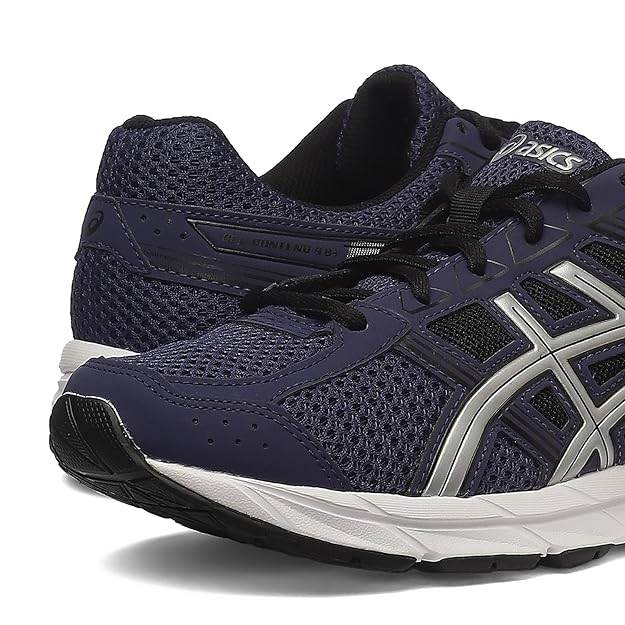 ASICS Men's Gel-Contend 4B+ Running Shoes (Indigo Blue/Pure Silver) - Rajputtrade