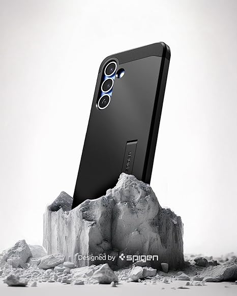Spigen Tough Armor (AI) MagFit for Samsung Galaxy S25+ Case, Galaxy S25+ Back Cover (2025) - TPU+Poly Carbonate|Black