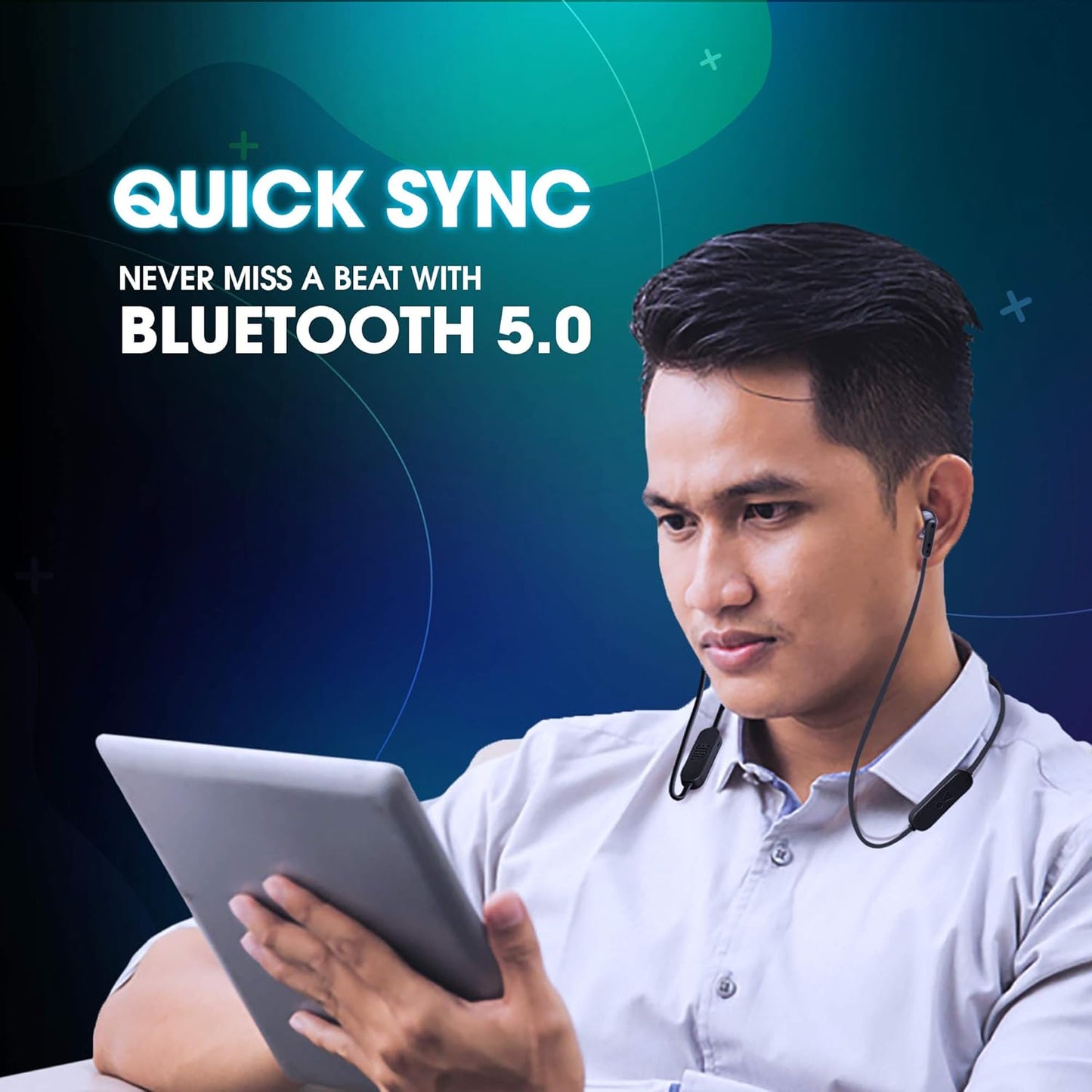 JBL Tune 215BT, 16 Hrs Playtime with Quick Charge, in Ear Bluetooth Wireless Earphones with Mic, Neckband, Type C & Voice Assistant Support - Rajputtrade
