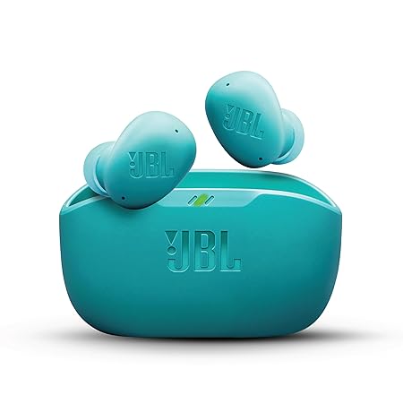 JBL Wave Buds 2 Ear Buds Wireless BluetoothV5.3, Active Noise Cancellation Earbuds,Multi Connect, App for Customized Extra Bass Eq, Relax Mode,Speed Charge, 40H Playback, Fast Pair, 4 Mics,IP54(Blue)