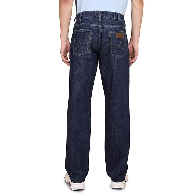 Wrangler Men's Comfort Fit Low-Rise Jeans - Rajputtrade