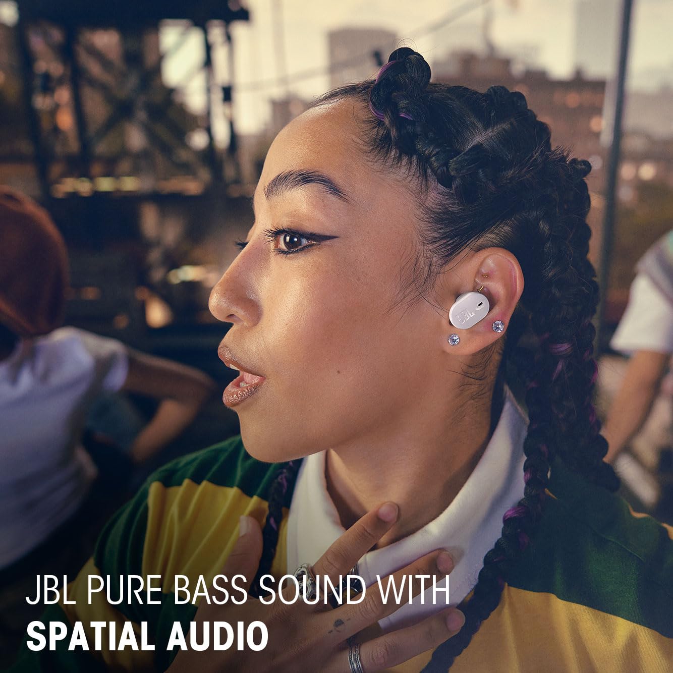 JBL New Launch Tune Buds 2 TWS, ANC Earbuds, 48Hr Playtime,Dual Connect, Ambient Aware, Relax Mode, 6 Mics for Clear Calls, Spatial Sound, Personi-Fi 3.0 (3 Color Options)