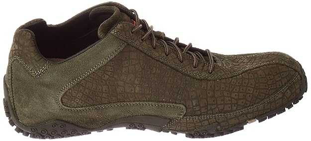 Woodland Men Lace Up Sneaker Shoes - OLIVE GREEN - Rajputtrade