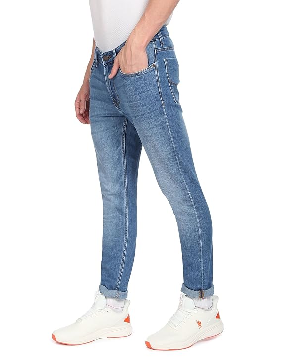 U.S. POLO ASSN. Men's Brandon Slim Tapered Jeans - Rajputtrade