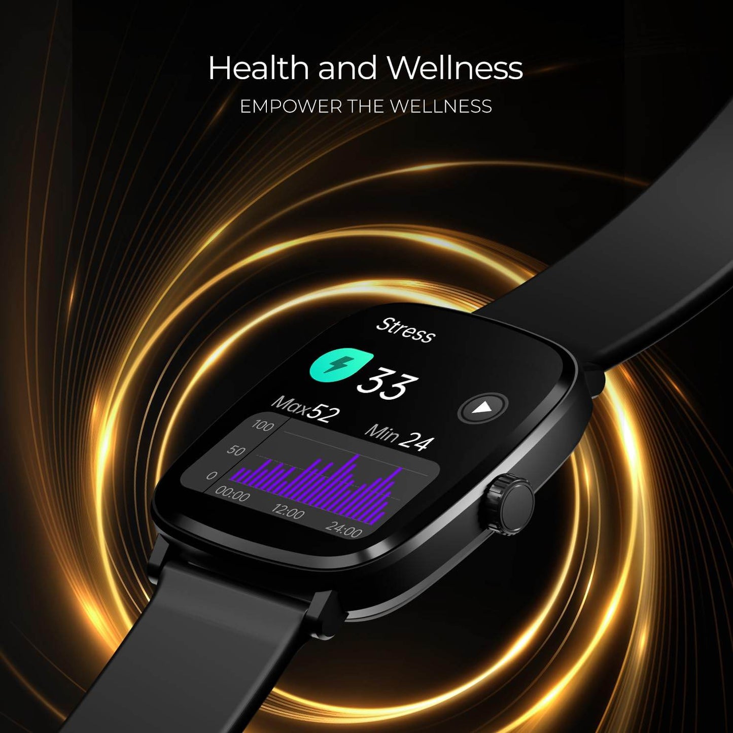 boAt Ultima Regal w/ 2.01”(5.10 cm) Crystal-Clear AMOLED Display, Fitness Smart Watch for Men & Women (Active Black) - Rajputtrade
