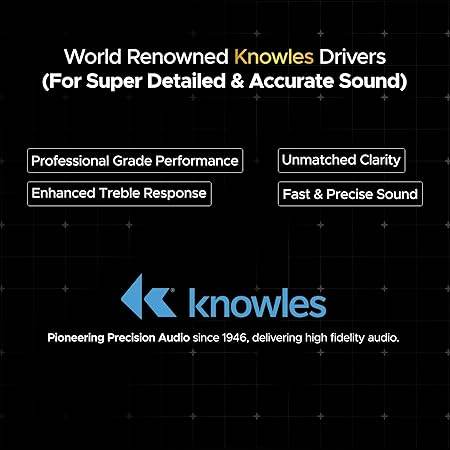 boAt Nirvana X TWS (2025), Knowles Dual Drivers,Hi-Res Audio LDAC,App Support,ENx,Dual Pair,Spatial Audio,Fast Charge, Bluetooth Earbuds, TWS Ear Buds Wireless Earphones with mic (Smoky Amethyst) - Rajputtrade