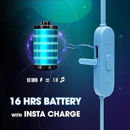 JBL Tune 215BT, 16 Hrs Playtime with Quick Charge, in Ear Bluetooth Wireless Earphones with Mic, Neckband, Type C & Voice Assistant Support - Rajputtrade