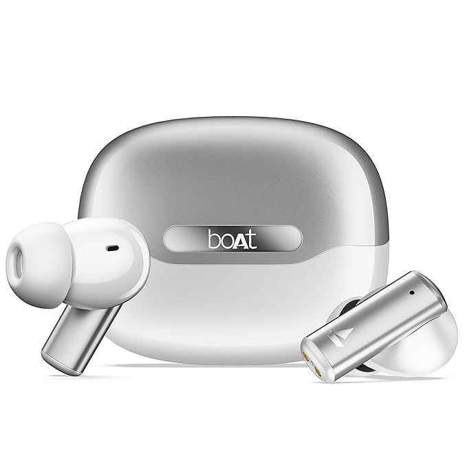 boAt Airdopes Prime 701 ANC (2025 Launch),46dB Hybrid ANC, 50Hr Battery, Real Spatial Audio, TWS Ear Buds Wireless Earphones with mic (3 Color Options)