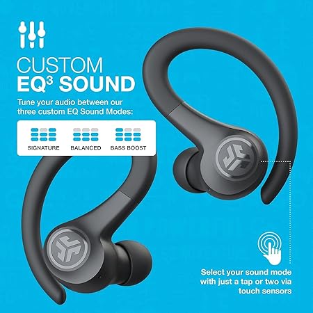 JLab Go Air Sport TWS Sports Earbuds - Bluetooth Earphones True Wireless, 32+ Hour Playtime - Rajputtrade