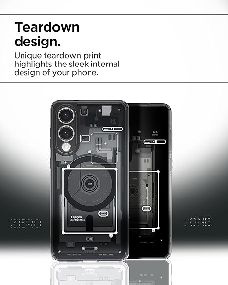 Spigen Ultra Hybrid MagFit for Samsung Galaxy S25 Edge Case, Galaxy S25 Edge Back Cover - Zero One Black