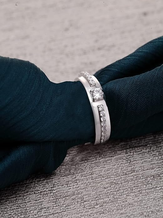 Pure Real 925 Sterling Silver Adjustable Ring Band | Multiple Design Options | Gift for Women and Girls - Rajputtrade