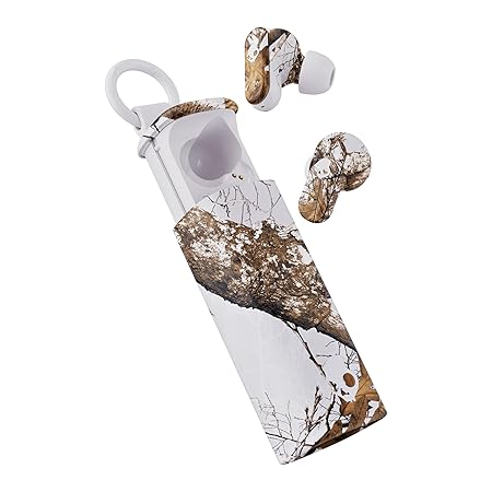 Skullcandy Dime Evo Wireless Earbuds, Bluetooth Headphones, Noise Isolating Fit, Up to 36 Hours Battery, Microphone, Easy Carry with Clip-Anywhere Case (5 color options)