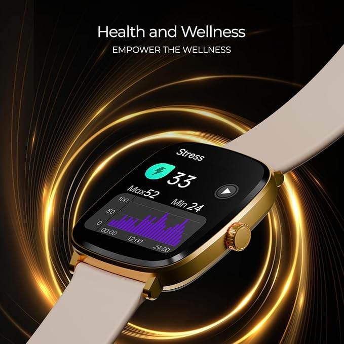 boAt Ultima Regal w/ 2.01”(5.10 cm) Crystal-Clear AMOLED Display, Fitness Smart Watch for Men & Women (Cherry Blossom) - Rajputtrade