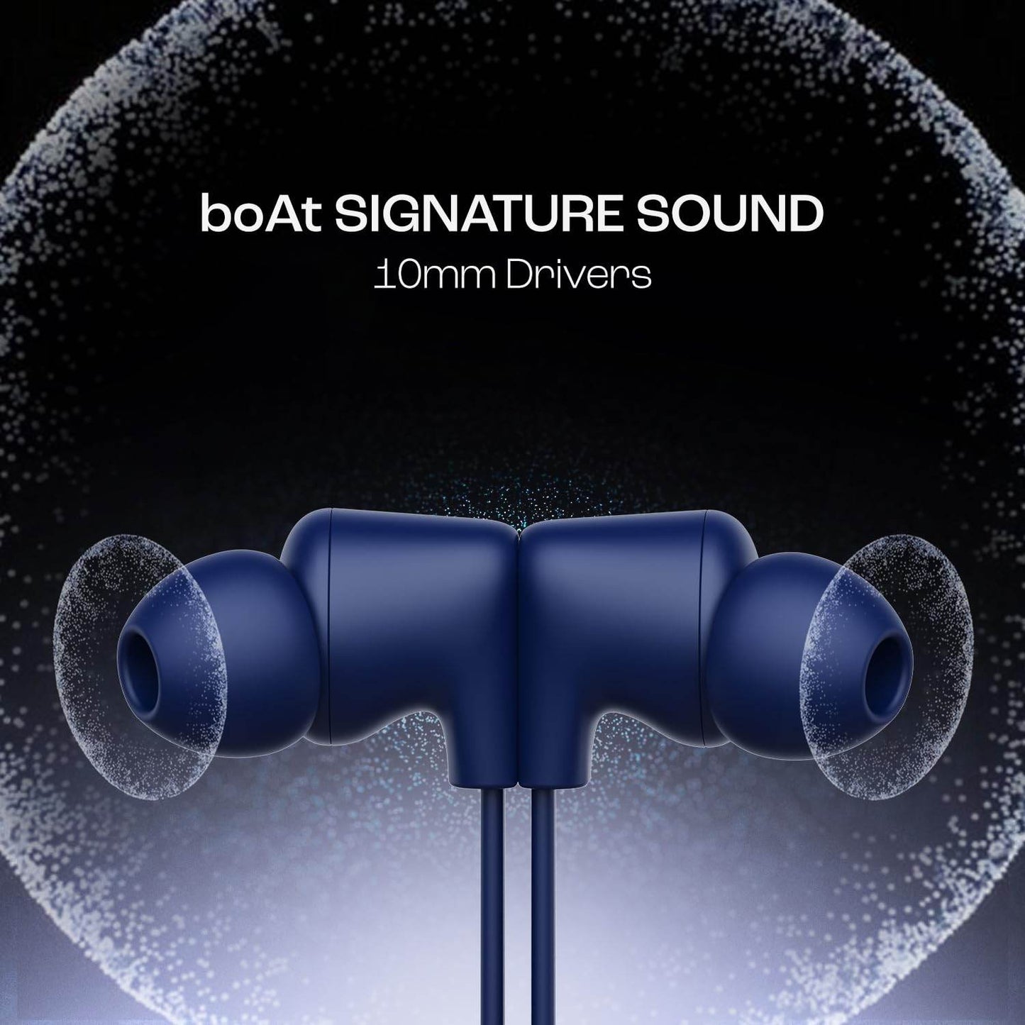Boat Rockerz Trinity in Ear Earphones with 150H Playtime, ASAP™ Charge,IPX5,Dual Pairing - Rajputtrade