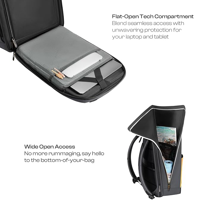 Urban Jungle by Safari Venture Workpack 23 Liters Water Resistant, L-Open, Premium Polyester Laptop Backpack - Rajputtrade
